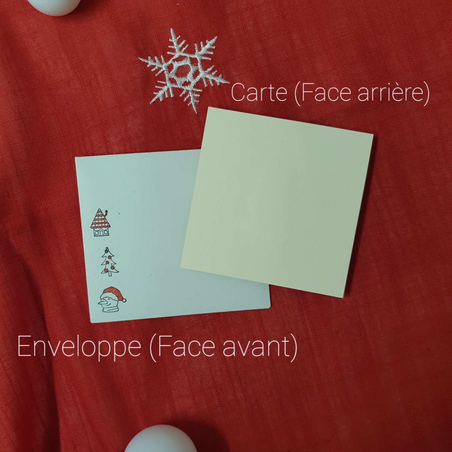 Mini-Carte - Bonhomme de neige