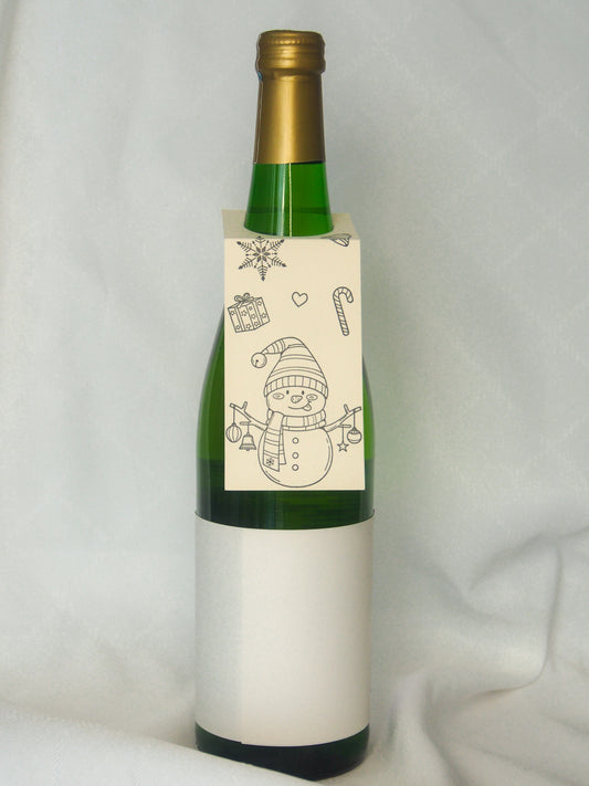 Étiquette pour bouteille